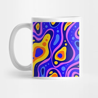 Psychedelic Groovy Pattern Mug